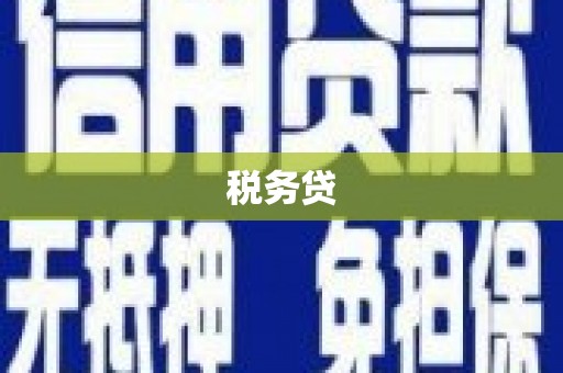 包头税务贷