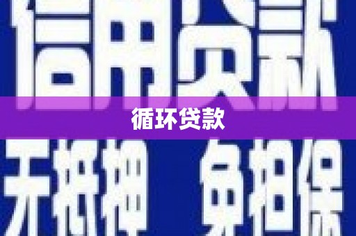包头循环贷款