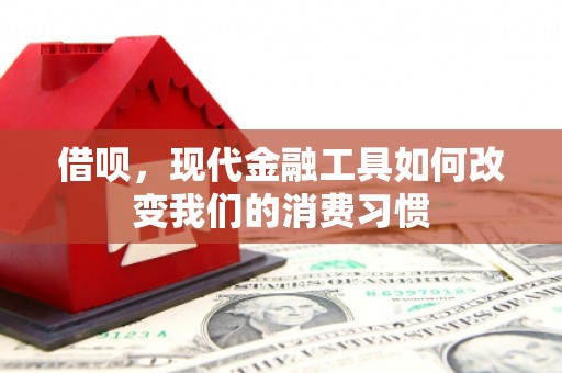 包头借呗，现代金融工具如何改变我们的消费习惯