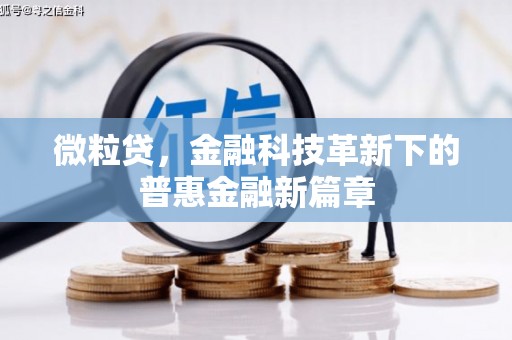 包头微粒贷，金融科技革新下的普惠金融新篇章