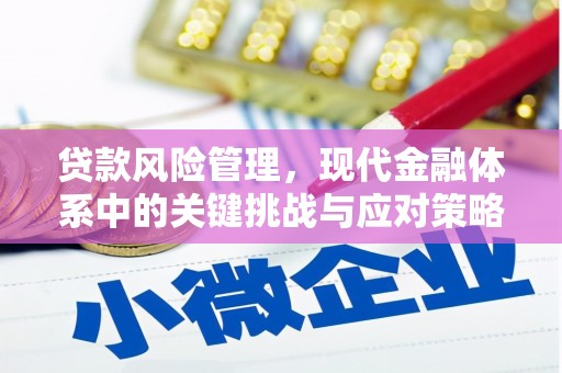 包头贷款风险管理，现代金融体系中的关键挑战与应对策略